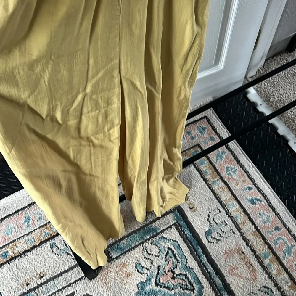 Yellow lush jumpsuit